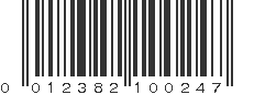 UPC 012382100247