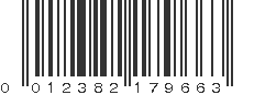 UPC 012382179663