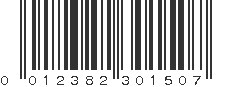 UPC 012382301507