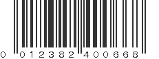 UPC 012382400668