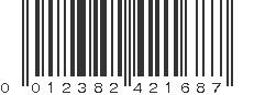 UPC 012382421687