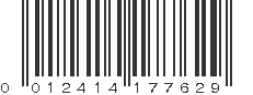 UPC 012414177629