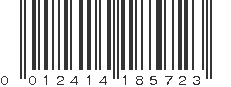 UPC 012414185723