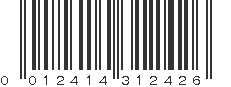 UPC 012414312426