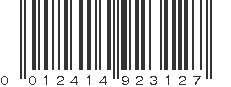 UPC 012414923127