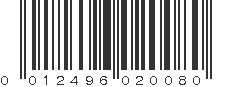 UPC 012496020080