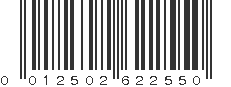 UPC 012502622550