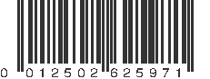 UPC 012502625971