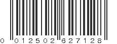 UPC 012502627128