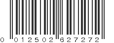 UPC 012502627272