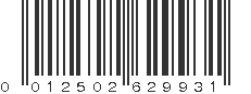 UPC 012502629931