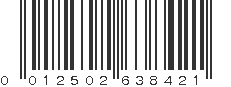 UPC 012502638421