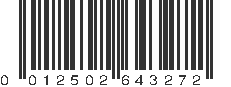 UPC 012502643272