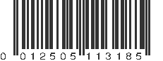 UPC 012505113185