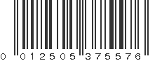 UPC 012505375576