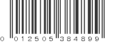 UPC 012505384899