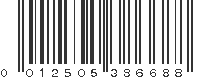 UPC 012505386688