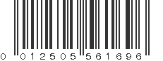 UPC 012505561696