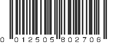 UPC 012505802706