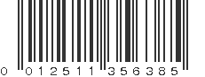 UPC 012511356385