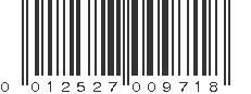 UPC 012527009718