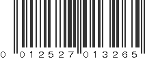 UPC 012527013265