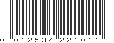 UPC 012534221011