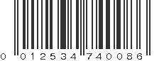 UPC 012534740086