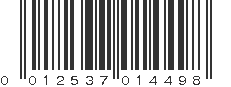 UPC 012537014498