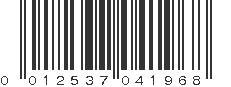 UPC 012537041968