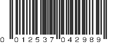 UPC 012537042989