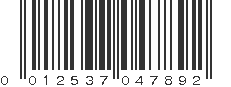 UPC 012537047892