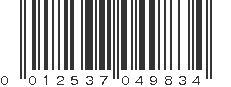 UPC 012537049834