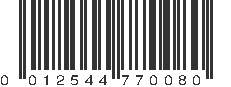 UPC 012544770080