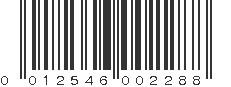 UPC 012546002288