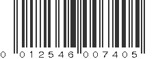 UPC 012546007405