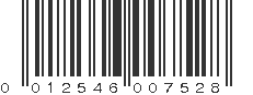 UPC 012546007528