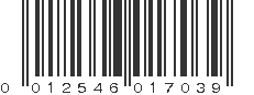 UPC 012546017039