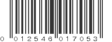 UPC 012546017053