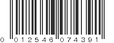 UPC 012546074391