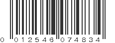 UPC 012546074834