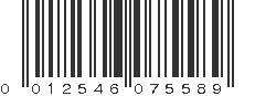 UPC 012546075589