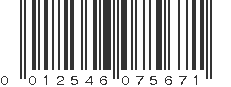 UPC 012546075671