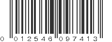 UPC 012546097413