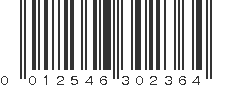 UPC 012546302364