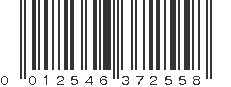 UPC 012546372558