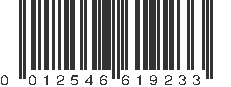 UPC 012546619233