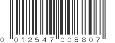 UPC 012547008807