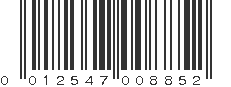 UPC 012547008852