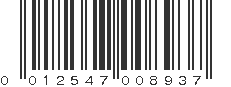 UPC 012547008937